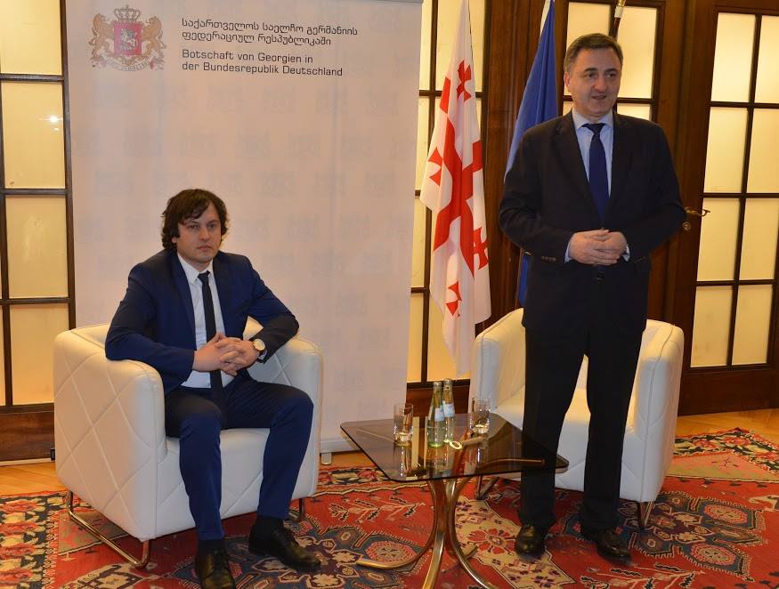 პარლამენტის თავმჯდომარე ოფიციალური ვიზიტით გერმანიაში იმყოფება