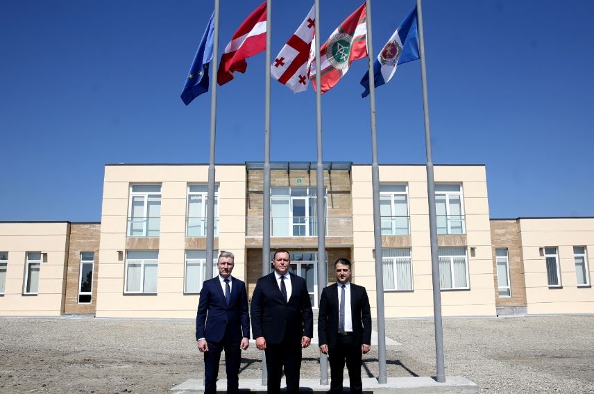 შსს-ს სასაზღვრო პოლიციის კინოლოგიის ცენტრს ლატვიის შინაგან საქმეთა მინისტრი ეწვია 