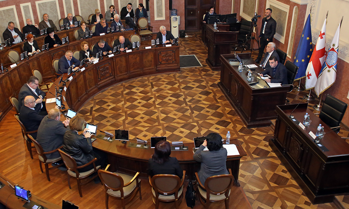 საკრებულოში ბიუროს სხდომა გაიმართა 