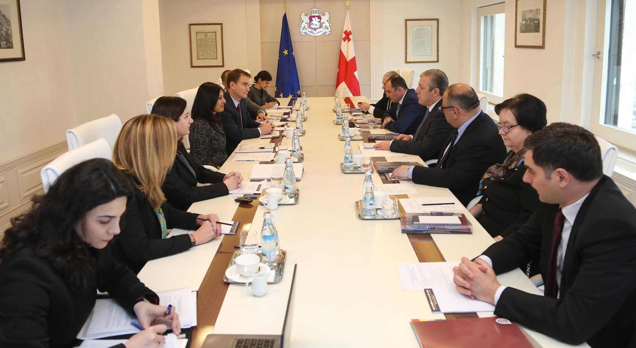 მთავრობის ადმინისტრაციაში დღეს ათასწლეულის გამოწვევის ფონდი-საქართველოს სამეთვალყურეო საბჭოს სხდომა გაიმართა