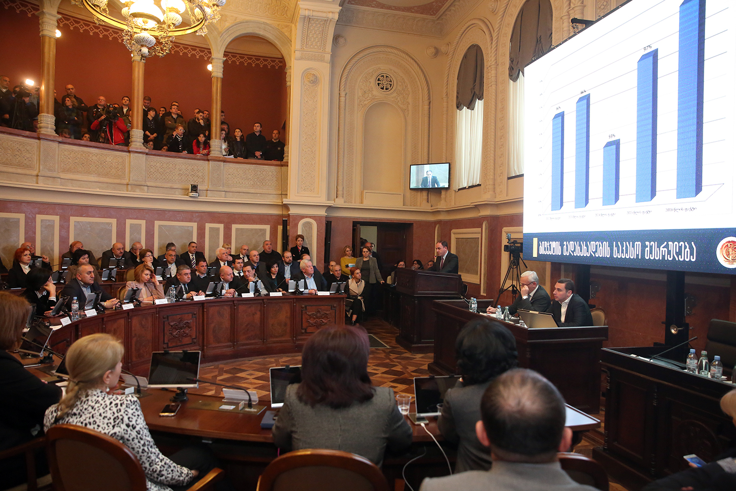 დავით ნარმანია: ავარიული შენობების გამაგრებისთვის  წელსაც საკმაოდ მოცულობითი თანხაა გათვალისწინებული