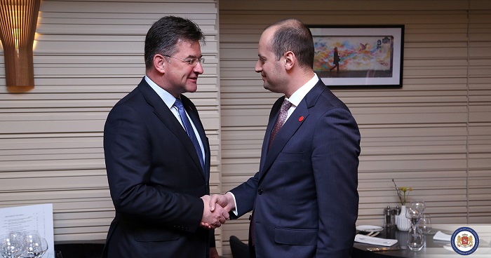 საქართველოს საგარეო საქმეთა მინისტრი სლოვაკ კოლეგას შეხვდა