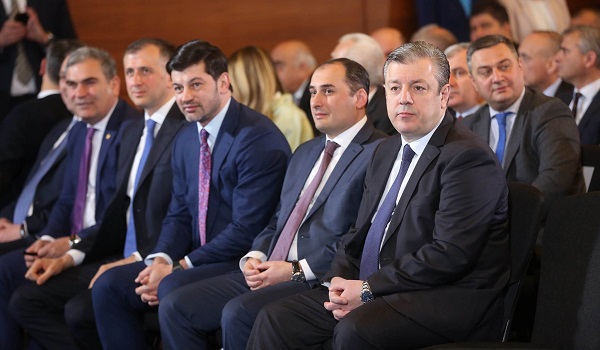 ზურაბ პატარაძე ქვეყნის ინფრასტრუქტურული განვითარების სამოქმედო გეგმის პრეზენტაციას დაესწრო