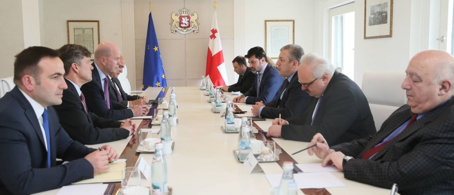 გიორგი კვირიკაშვილი კომპანია BP-ის რეგიონულ პრეზიდენტს შეხვდა