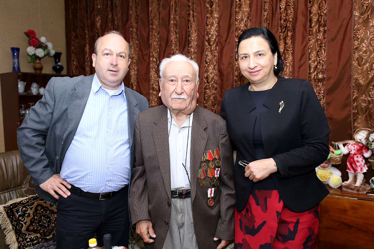 რიმა ბერაძემ ომის ვეტერანებსა და მათთან გათანაბრებულ პირებს ფაშიზმზე გამარჯვების 72 -ე წლისთავი მიულოცა