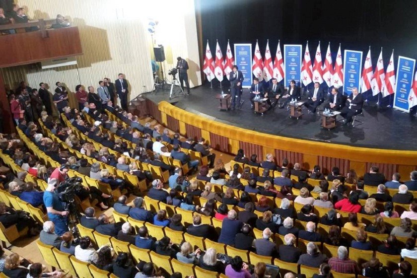 საკონსტიტუციო ცვლილებების პროექტს  საბურთალოს მოსახლეობა ეცნობა