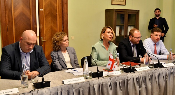 ნინო წილოსანი ესტონეთის პარლამენტის დელეგაციას შეხვდა