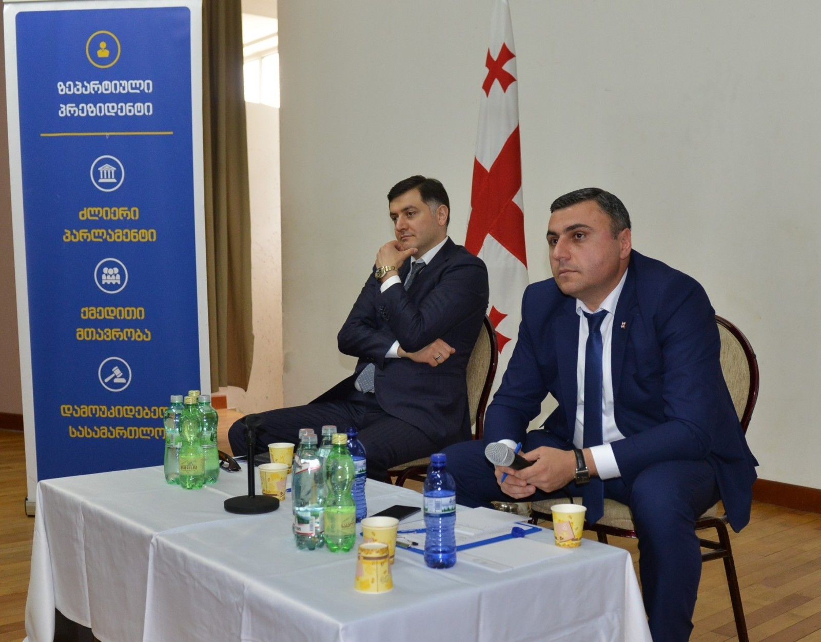 კონსტიტუციური კანონპროექტის ცვლილებების გაცნობის მიზნით დიდუბის მოსახლეობასთან შეხვედრა გაიმართა