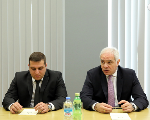 შს მინისტრმა საპატრულო პოლიციის თანამშრომლებს  ახალი დირექტორი წარუდგინა