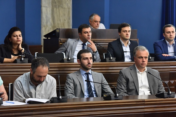 ირაკლი კობახიძემ კონსტიტუციური კანონის პროექტი საფინანსო-საბიუჯეტო კომიტეტის სხდომაზე წარადგინა