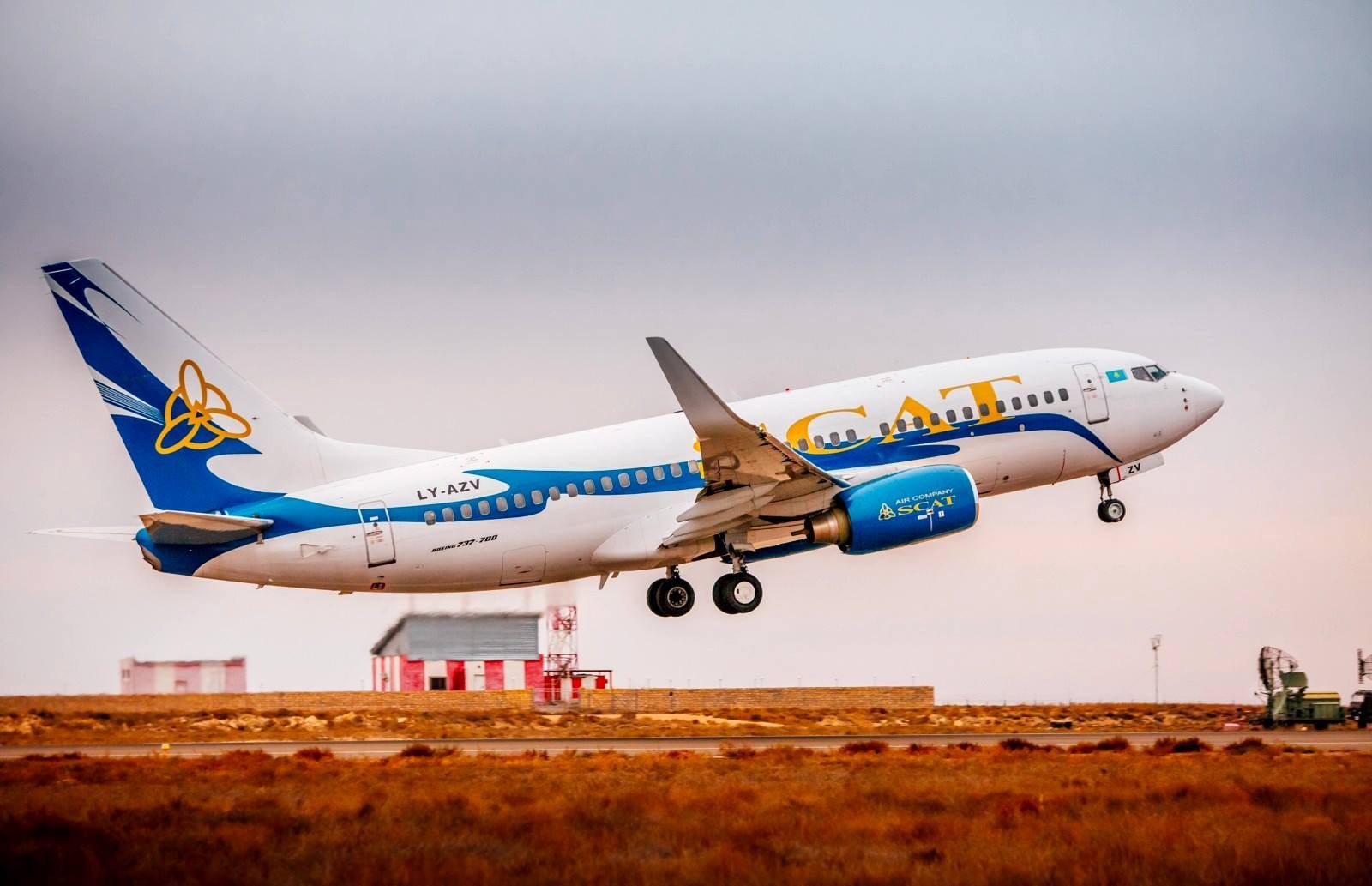 SCAT Airlines-ის მიერ  პირველი პირდაპირი რეისი აქტაუ -ქუთაისი იხსნება