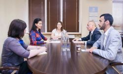 სოლომონ პავლიაშვილი ევროკავშირის პროექტის „ტყის მდგრადი მართვის გაძლიერება საქართველოში“ მუდმივ საერთაშორისო მრჩეველს შეხვდა
