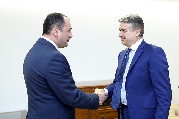 დიმიტრი ქუმსიშვილმა კარენ კარაპეტიანთან სომხეთში მოქმედ თავისუფალ ინდუსტრიულ ზონებში ქართული ბიზნესის მონაწილეობის შესაძლებლობა განიხილა