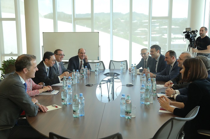 დიმიტრი ქუმსიშვილი სავალუტო ფონდის მმართველი დირექტორის მოადგილეს ტაო ჟანგს შეხვდა 