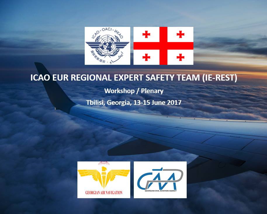 საქართველოში ICAO-ს ევროპის რეგიონის საავიაციო უსაფრთხოების ექსპერტთა ჯგუფის სამუშაო შეხვედრა ჩატარდება