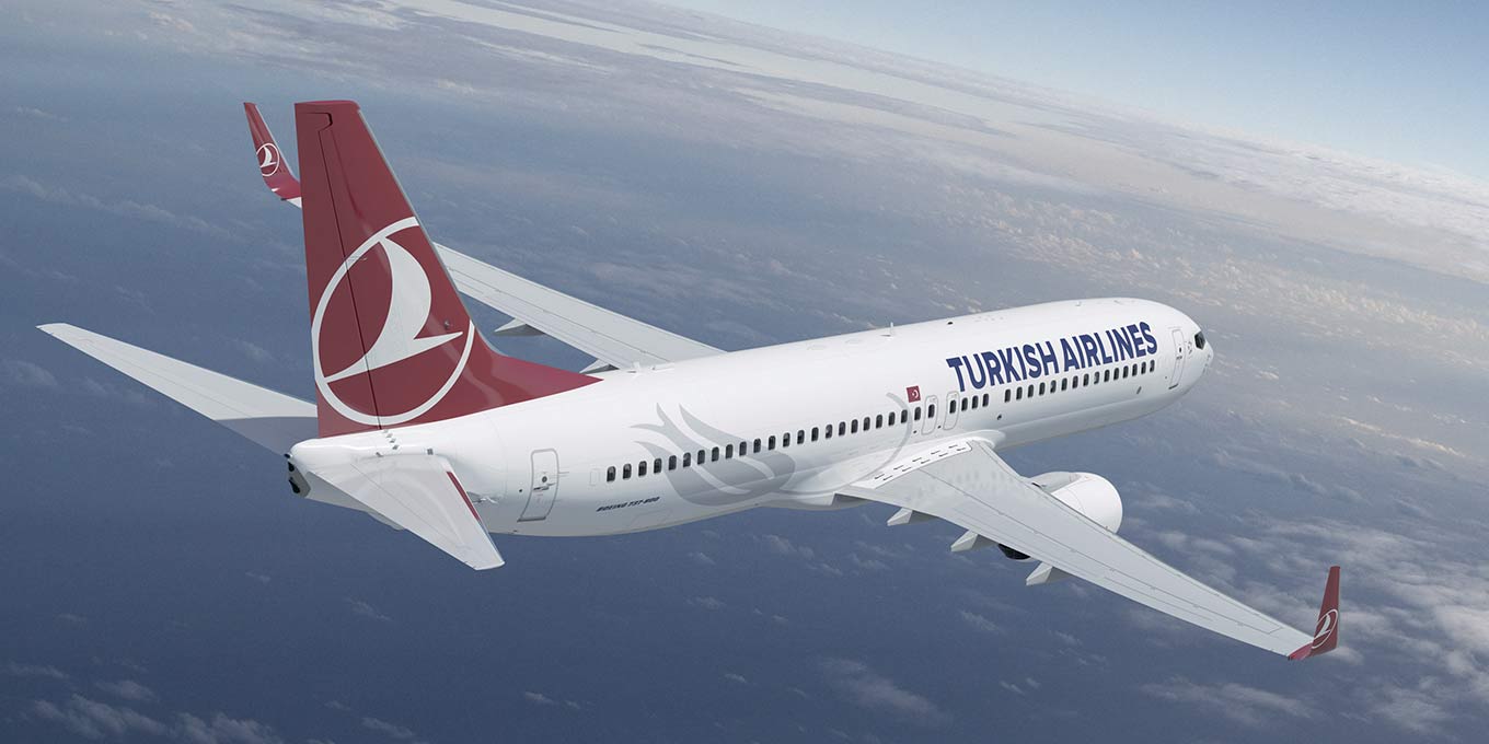  Turkish Airlines-ის მგზავრთნაკადი 6,7%-ით გაიზარდა