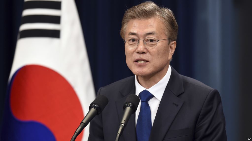 სამხრეთ კორეის ლიდერი იაპონიისგან ბოდიშს ითხოვს