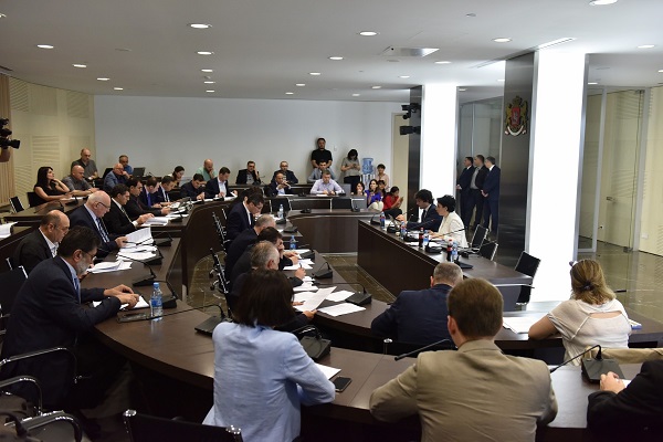 იურიდიულ საკითხთა კომიტეტმა კონსტიტუციური კანონის პროექტები მეორე მოსმენისთვის განიხილა