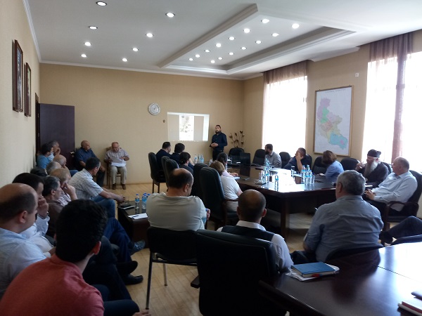 კახეთში იყალთოს ხევის განაშენიანების რეგულირების გეგმის პრეზენტაცია გაიმართა