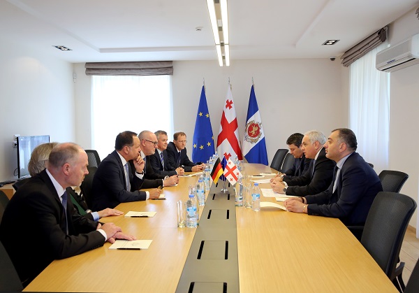 საქართველოს შს სამინისტროს გერმანიის ჩრდილოეთ რაინ-ვესტფალიის ფედერალური მიწის პოლიციის უფროსი ეწვია