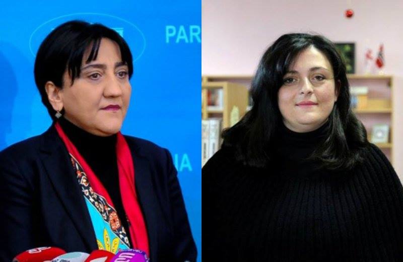 ირმა ინაშვილი პრეზიდენტს მადლობას უხდის და თეა სირაძეს პარლამენტში სამსახურს სთავაზობს