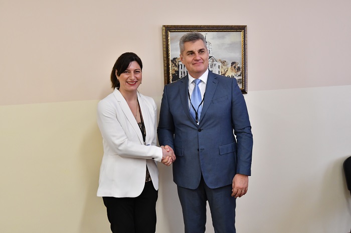 საქართველოს საპარლამენტო დელეგაცია მონტენეგროს პარლამენტის თავმჯდომარეს შეხვდა