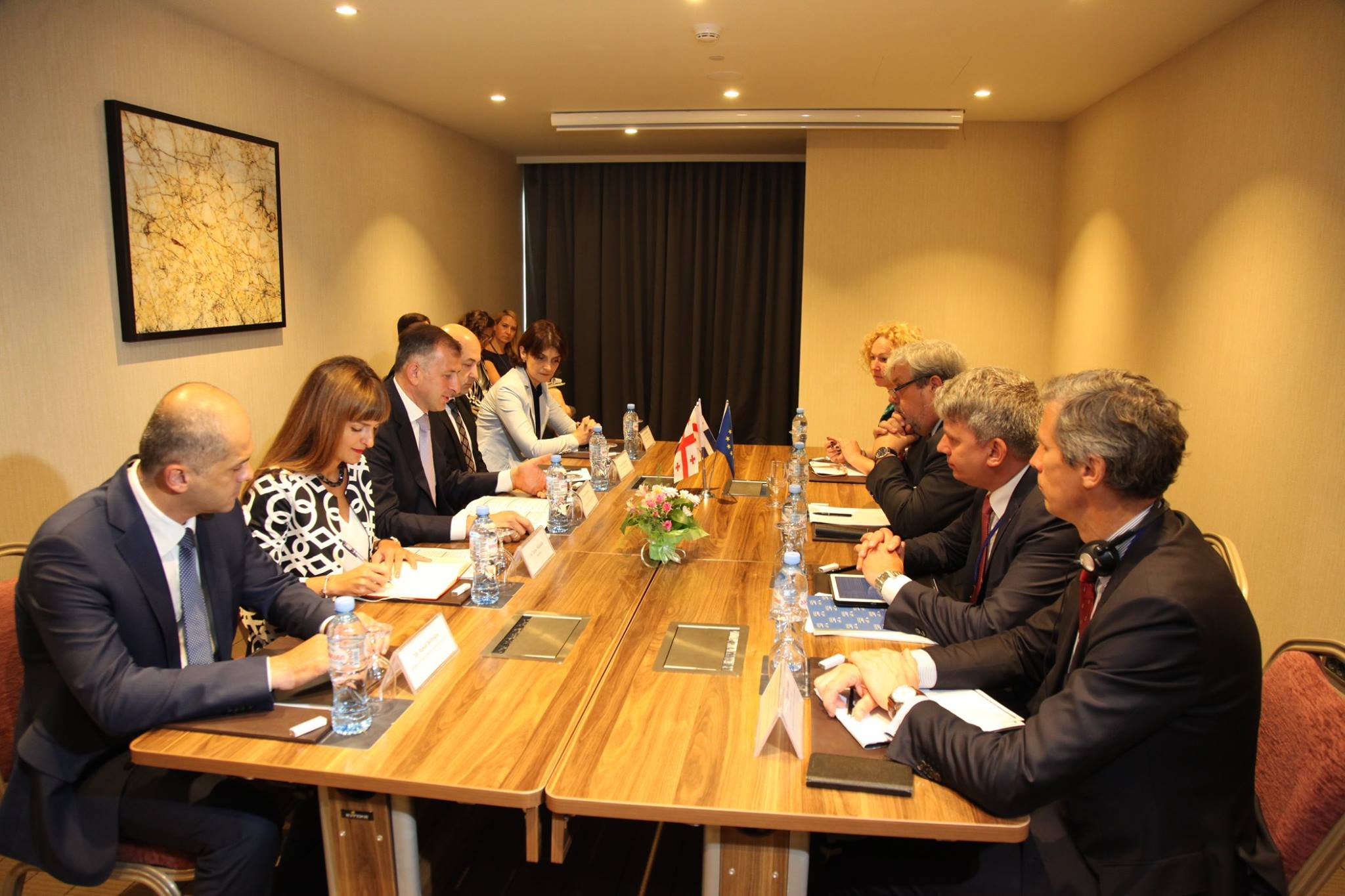 ზურაბ პატარაძემ აღმოსავლეთ პარტნიორობის საგანგებო დავალებათა ელჩებთან გამართა შეხვედრა