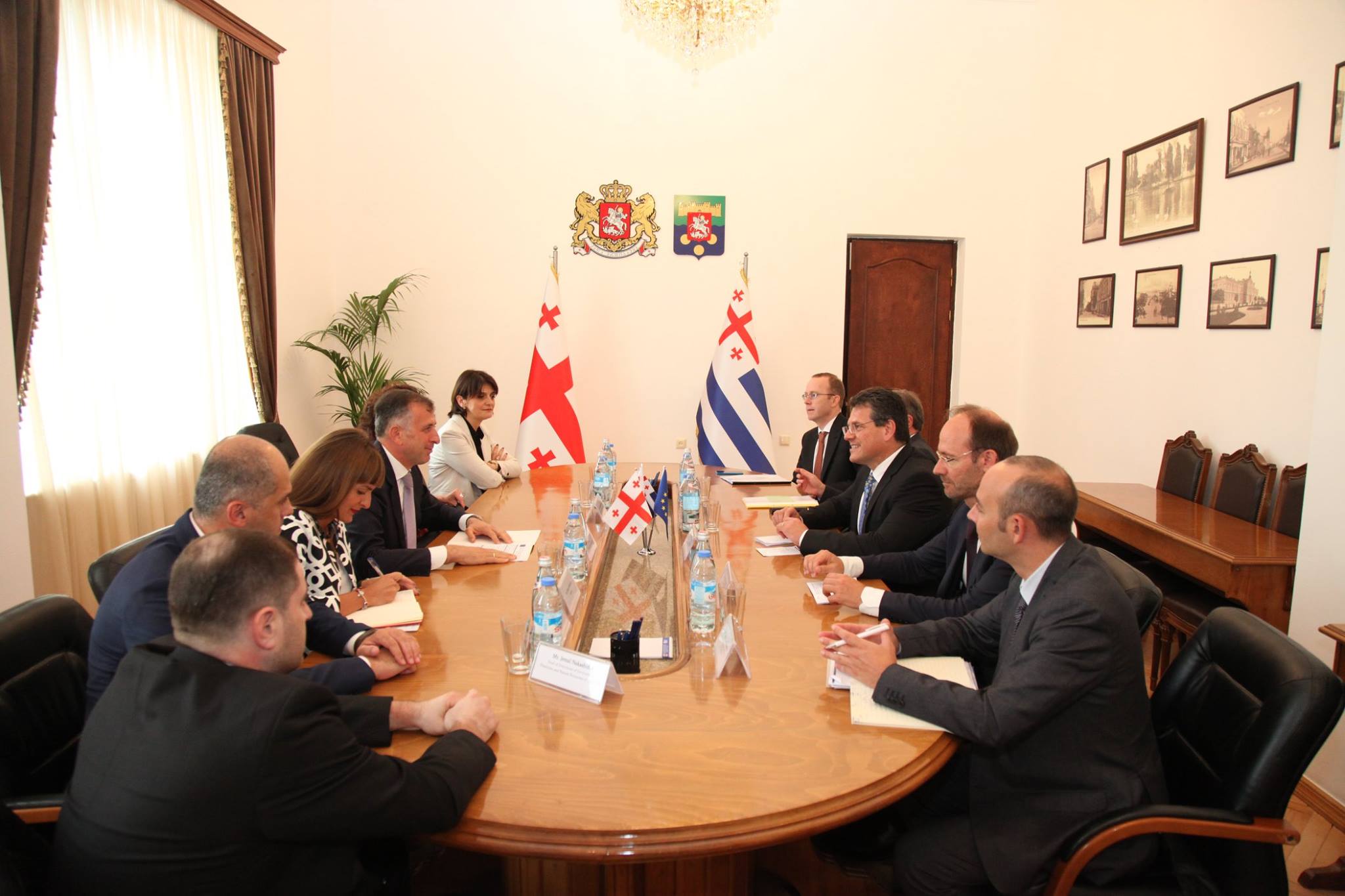 ზურაბ პატარაძე მაროშ შევჩოვიჩს და იანოშ ჰერმანს შეხვდა 