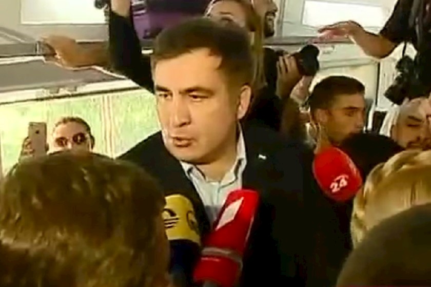 მიხეილ სააკაშვილმა უკრაინაში მატარებლით ჩასვლაც გადაიფიქრა