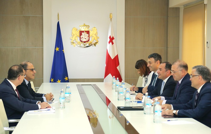 დიმიტრი ქუმსიშვილი საერთაშორისო სავალუტო ფონდის დირექტორს ჯიჰად აზურს შეხვდა