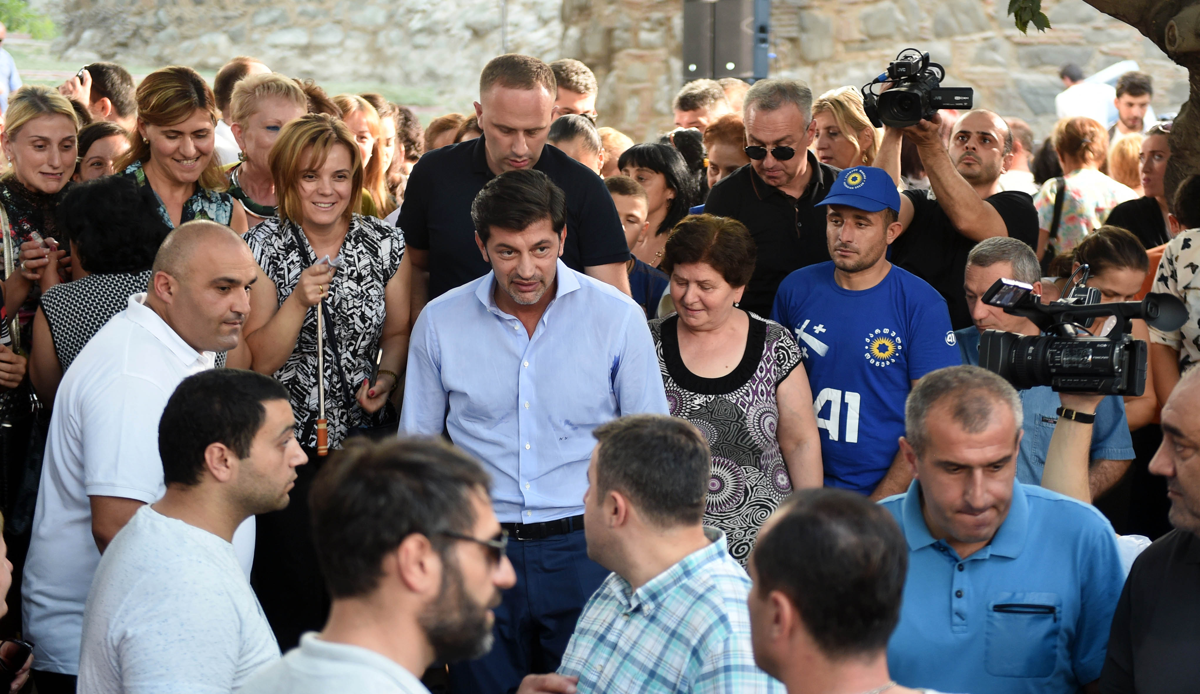 კახა კალაძემ მოსახლეობას კრწანისის მაჟორიტარობის კანდიდატი წარუდგინა
