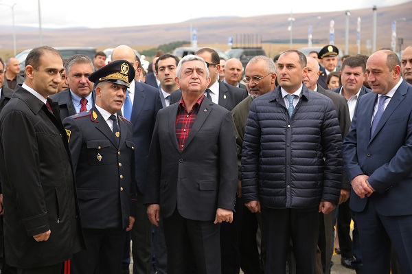 დიმიტრი ქუმსიშვილმა სომხეთში ბავრას საბაჟო-გამშვები პუნქტის გახსნაში მიიღო მონაწილეობა 