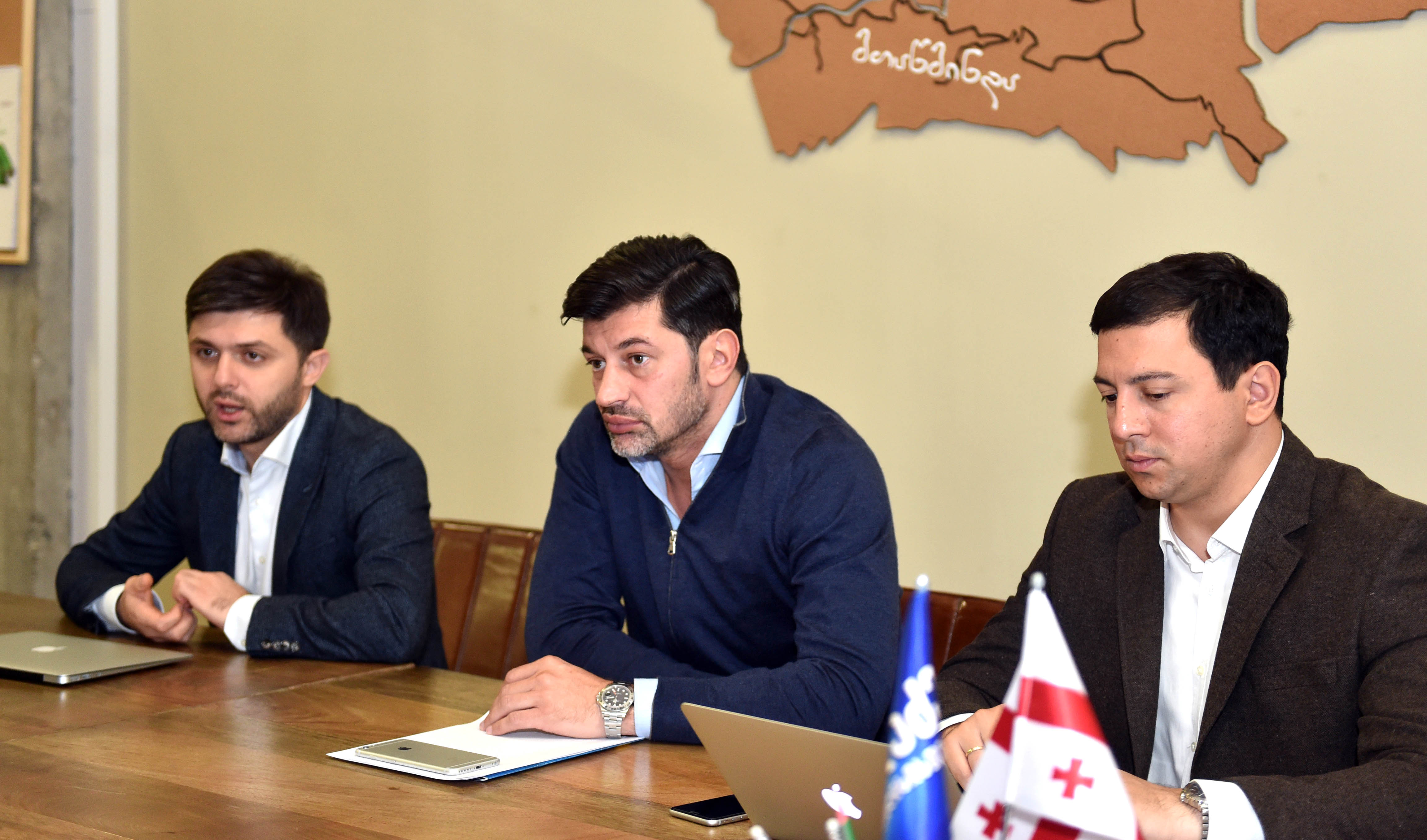კახა კალაძე კომპანი GWP-ის ხელმძღვანელობას შეხვდა