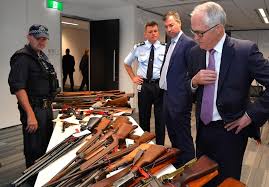 ავსტრალია უკანონო მფლობელობაში არსებულ იარაღს ანადგურებს