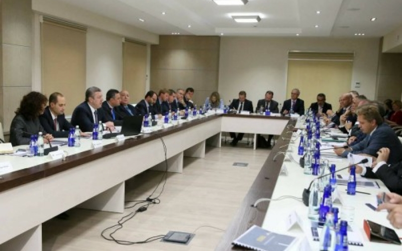 გიორგი კვირიკაშვილი ევროკავშირის საბჭოს პოლიტიკური და უსაფრთხოების კომიტეტის წევრ ელჩებს შეხვდა