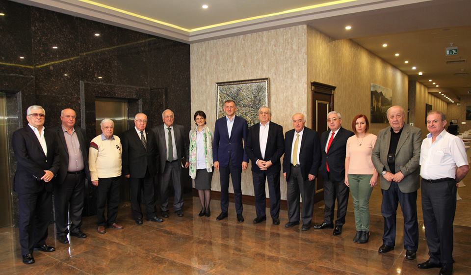 ზურაბ პატარაძე საქართველოს მეცნიერებათა ეროვნული აკადემიის წევრებს შეხვდა