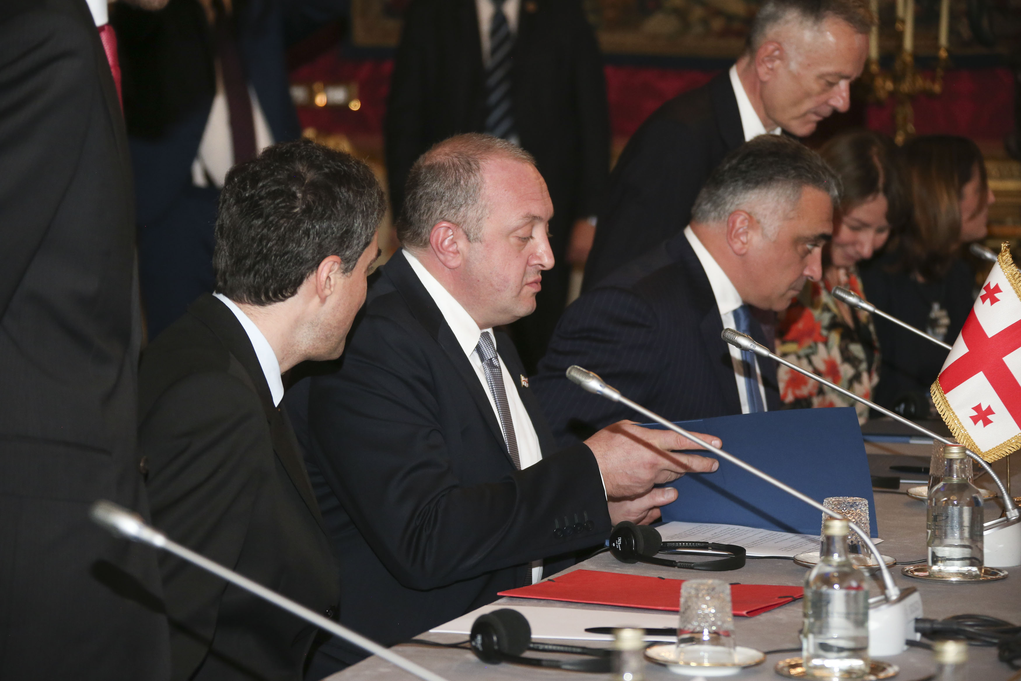 გიორგი მარგველაშვილმა იტალიის პრეზიდენტი საქართველოში ოფიციალური ვიზიტით მოიწვია