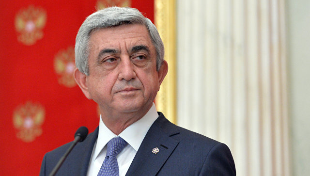 სარგსიანი ალიევს შეხვდა