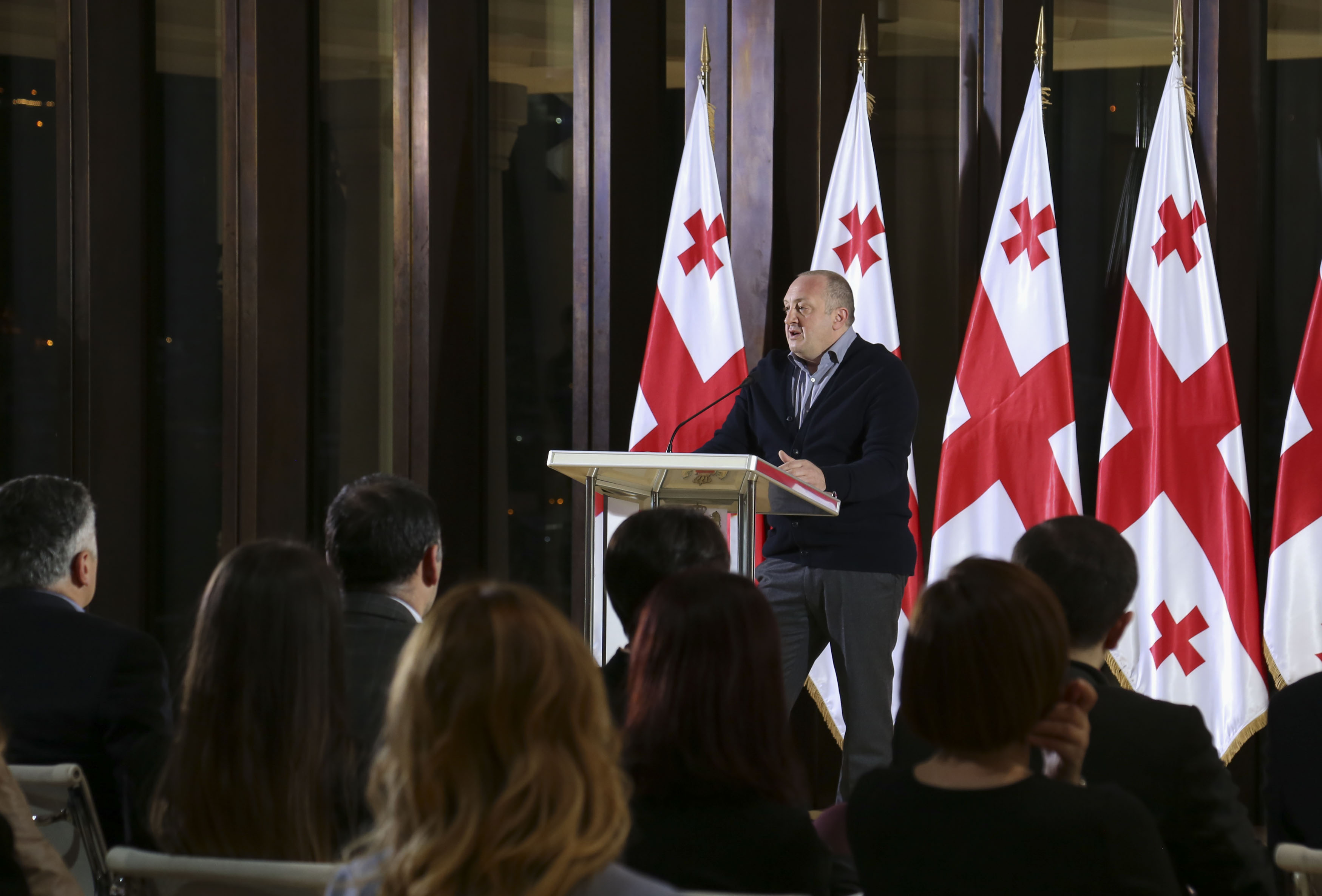 საკონსტიტუციო ცვლილებებზე პრეზიდენტის ხელმოუწერლობა იქნებოდა გამოყენებული ჩვენი სახელმწიფოებრიობის წინააღმდეგ - მარგველაშვილი