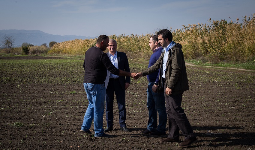 კახელ ფერმერს სეტყვის შედეგად მიყენებული ზიანი აუნაზღაურდა
