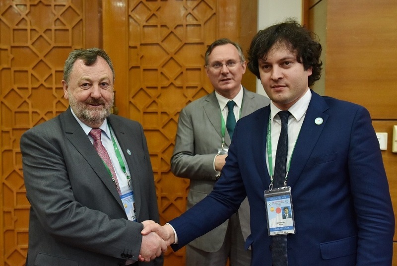 საქართველოს ირლანდიის რესპუბლიკის სენატის თავმჯდომარე ეწვევა
