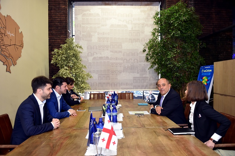 კახა კალაძემ და ბრუნო ბალვანერამ  სამომავლო თანამშრომლობის საკითხები განიხილეს