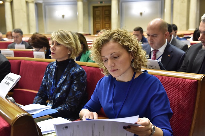 პარლამენტის მუდმივმოქმედი დელეგაცია უკრაინის უმაღლეს რადაში ევრონესტის საპარლამენტო ასამბლეის მუშაობაში მონაწილეობს
