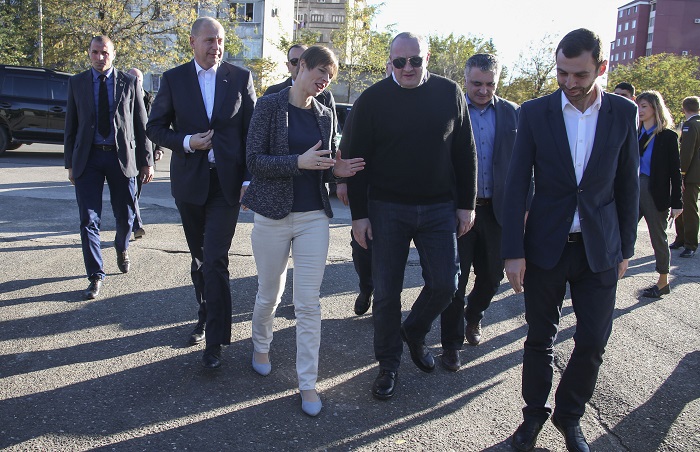 გიორგი მარგველაშვილმა ესტონეთის პრეზიდენტს ქუთაისში უმასპინძლა