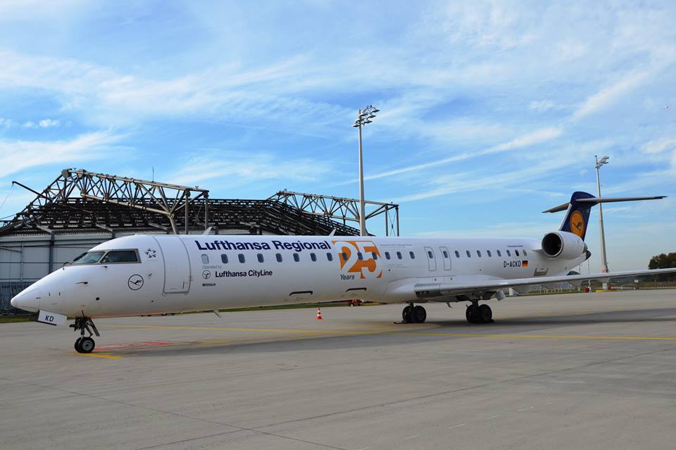 „Bombardier”-ი წელს CRJ-ის პროგრამის ამოქმედებიდან 25 წლის იუბილეს აღნიშნავს