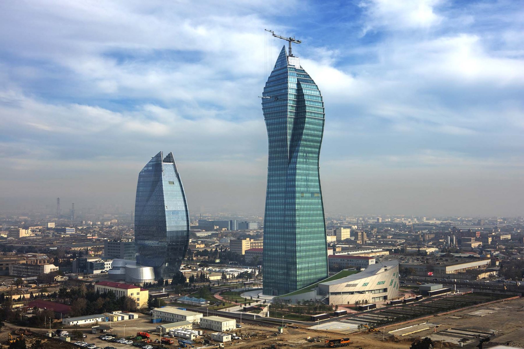 SOCAR Tower-ის მშენებლობა SOCAR-ს 414 მლნ დოლარზე მეტი უჯდება