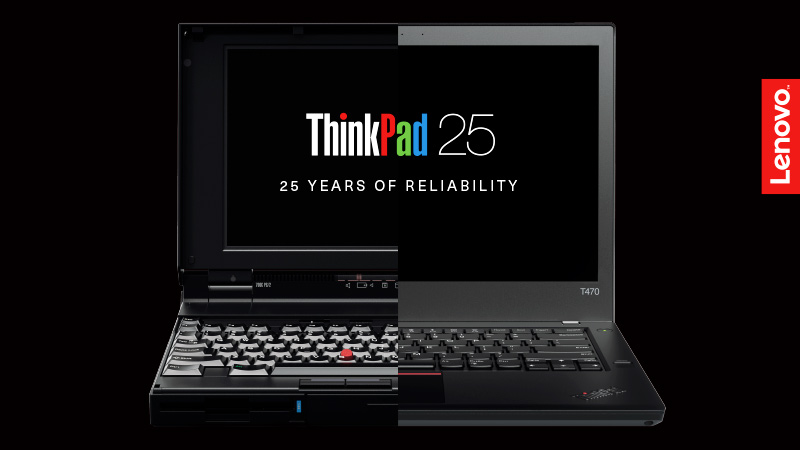 ლეგენდარული ბრენდი ThinkPad 25 წლისაა!
