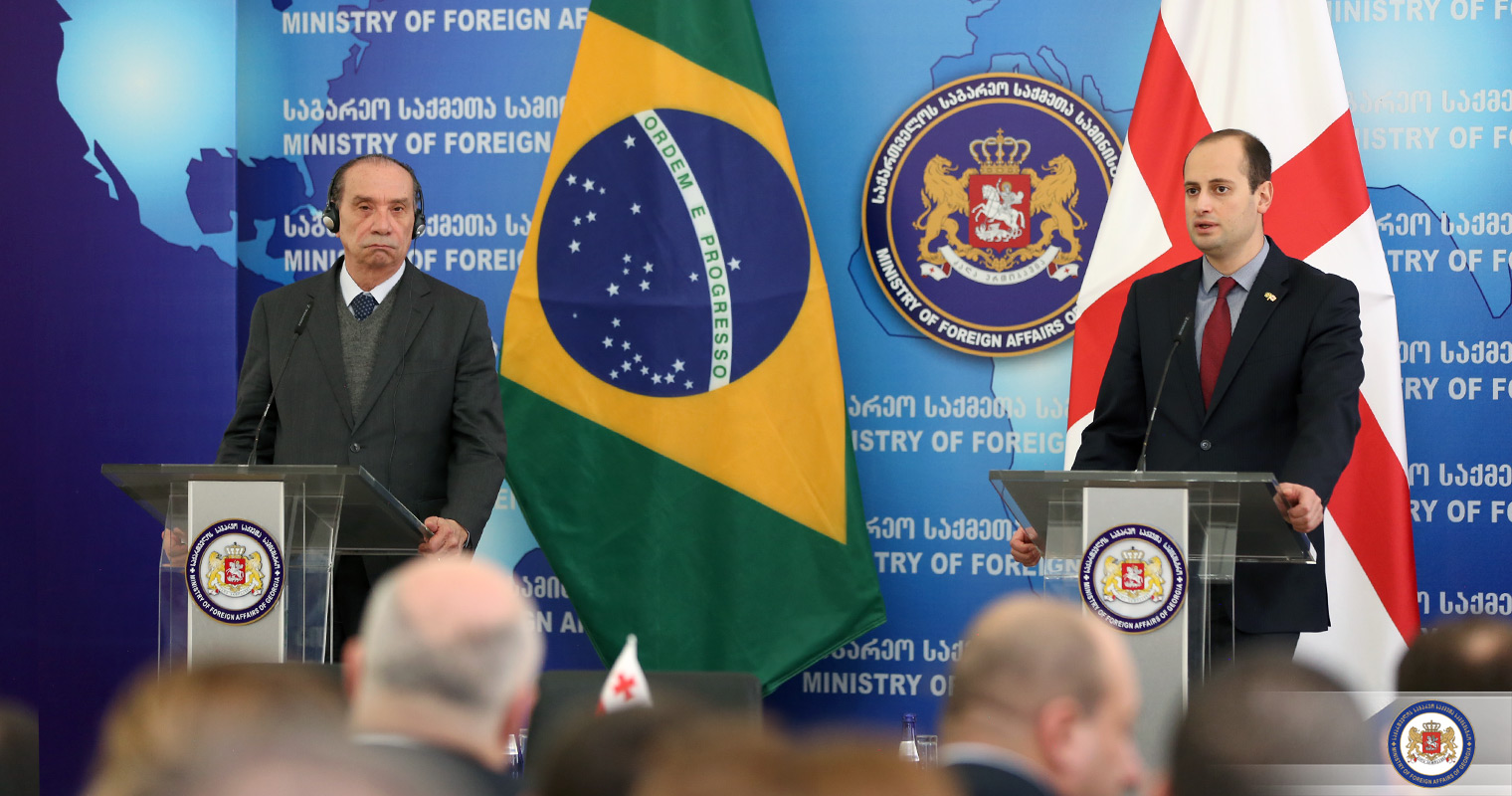 ბრაზილიისა და საქართველოს ეკონომიკური შესაძლებლობები თანამშრომლობის განვითარების დიდ პოტენციალს შეიცავს - მიხეილ ჯანელიძე