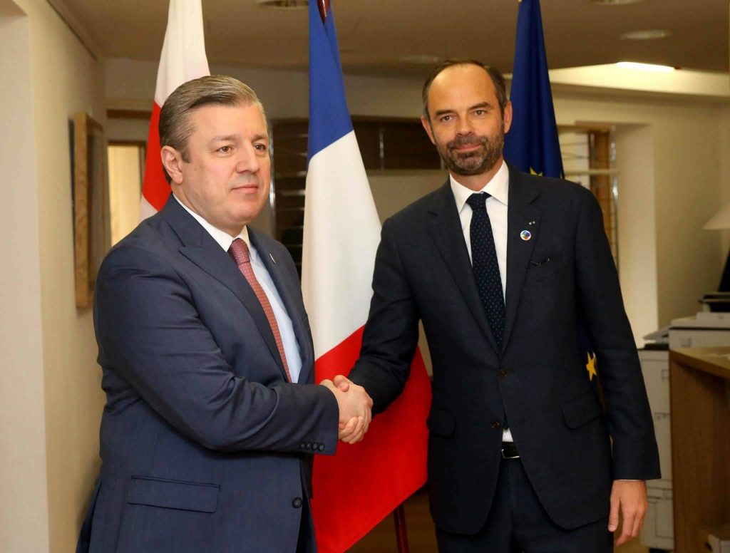 გიორგი კვირიკაშვილი საფრანგეთის პრემიერ-მინისტრს შეხვდა