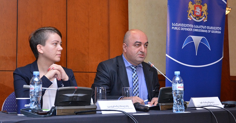 სახალხო დამცველმა 2012-2017 წლების საქმიანობის ანგარიში წარადგინა
